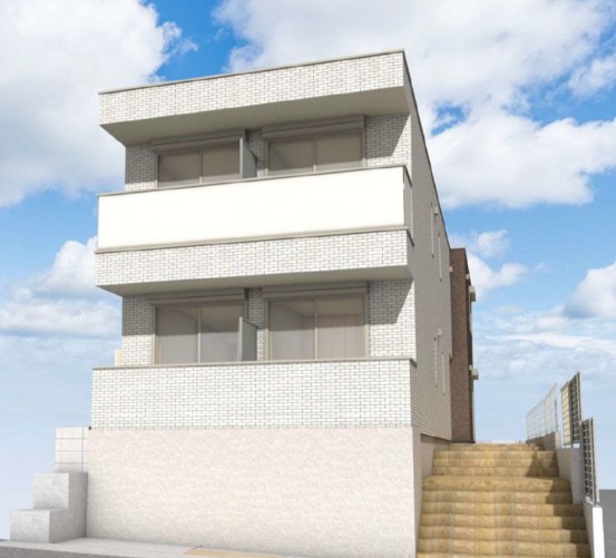 建物外観　外観パースになります。