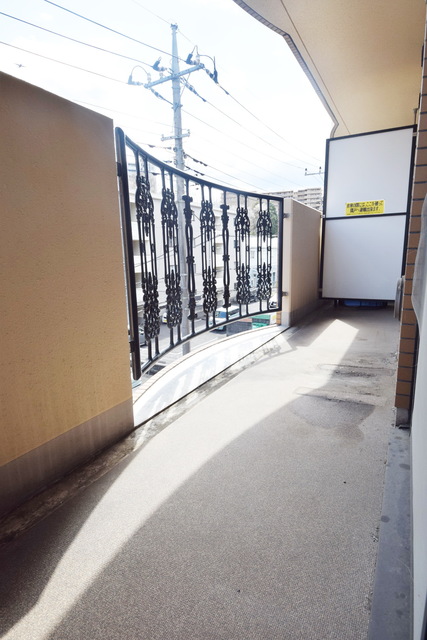 バルコニー　～幅が広くていいね！～