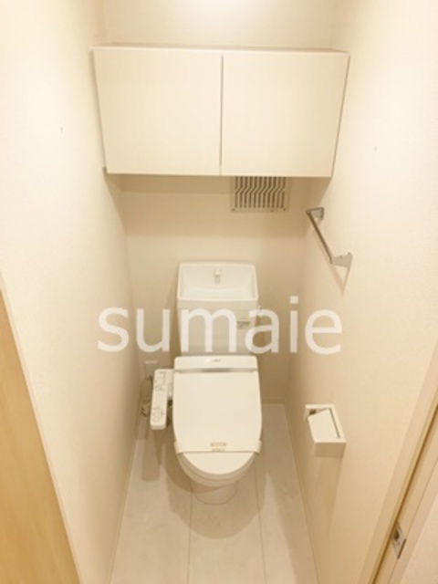 トイレ　温水洗浄便座！