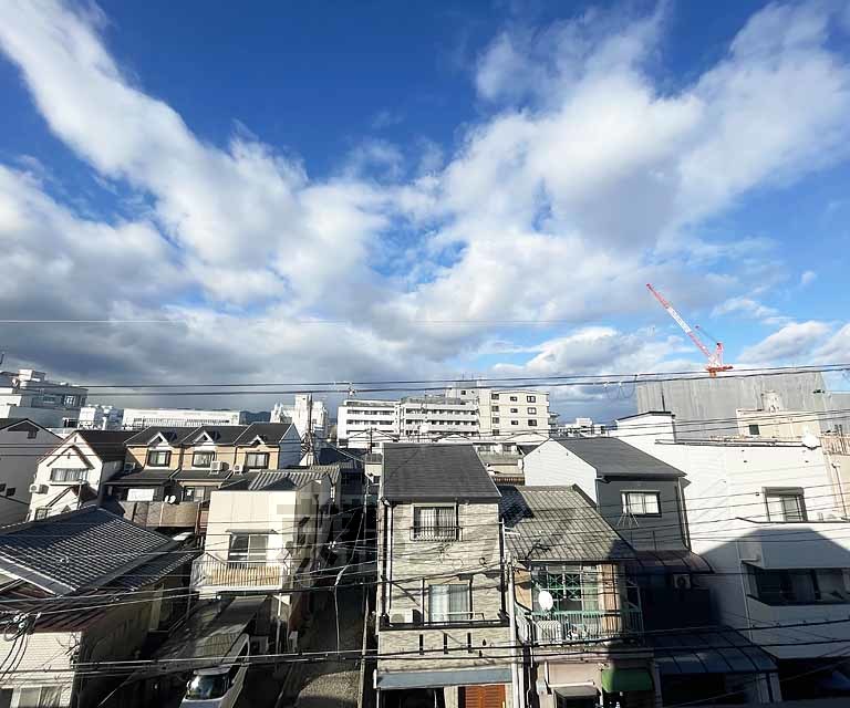 眺望　・４０１号室からの眺望です