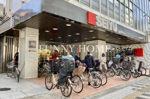 スーパー　西友 駒沢店（スーパー）まで754m