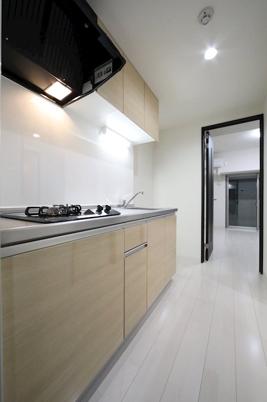 キッチン　システムキッチン（ガス2口）