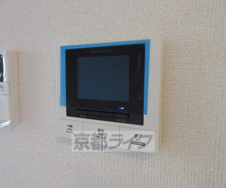 セキュリティ　モニター付きで安心・