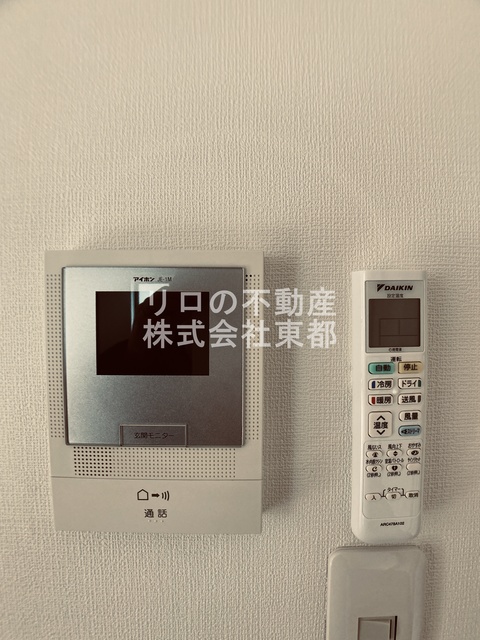 セキュリティ　ＴＶモニター付き☆訪問者が一目でわかります！