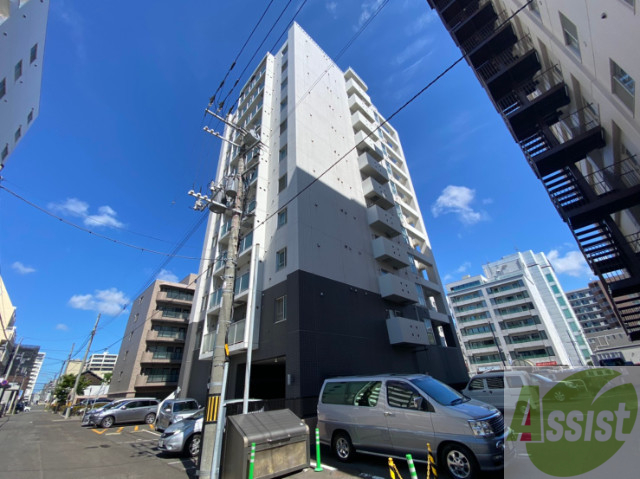 建物外観　札幌市中央区北５条西「レジディア桑園」