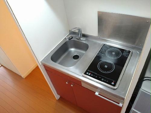 キッチン　シングルレバー設置