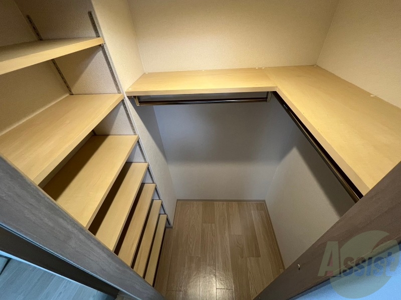 収納　収納もバッチリあるのでお部屋が片付きますよ！