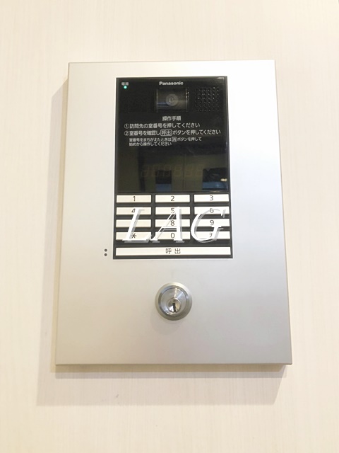 セキュリティ　オートロックです。