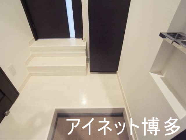 玄関　開放感のある玄関ですね
