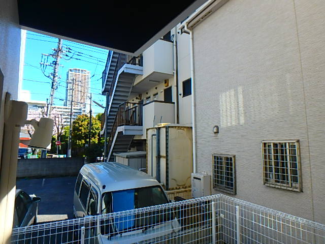 眺望　１階からの景色です