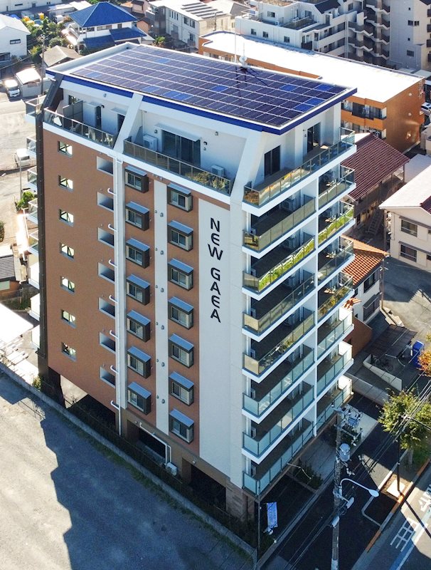 建物外観　RC(鉄筋コンクリート)構造　9階建て　総戸数23戸