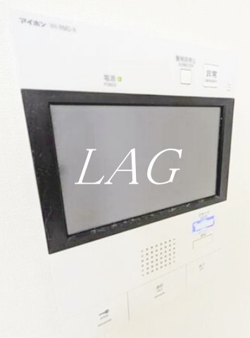 セキュリティ　モニター付きインターホンです。