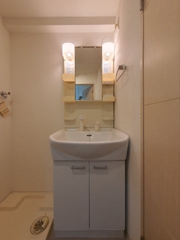 洗面設備　※別号室の参考写真です。