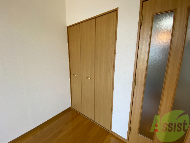 収納　ここに収納があります。収納があると部屋が広く使えます。