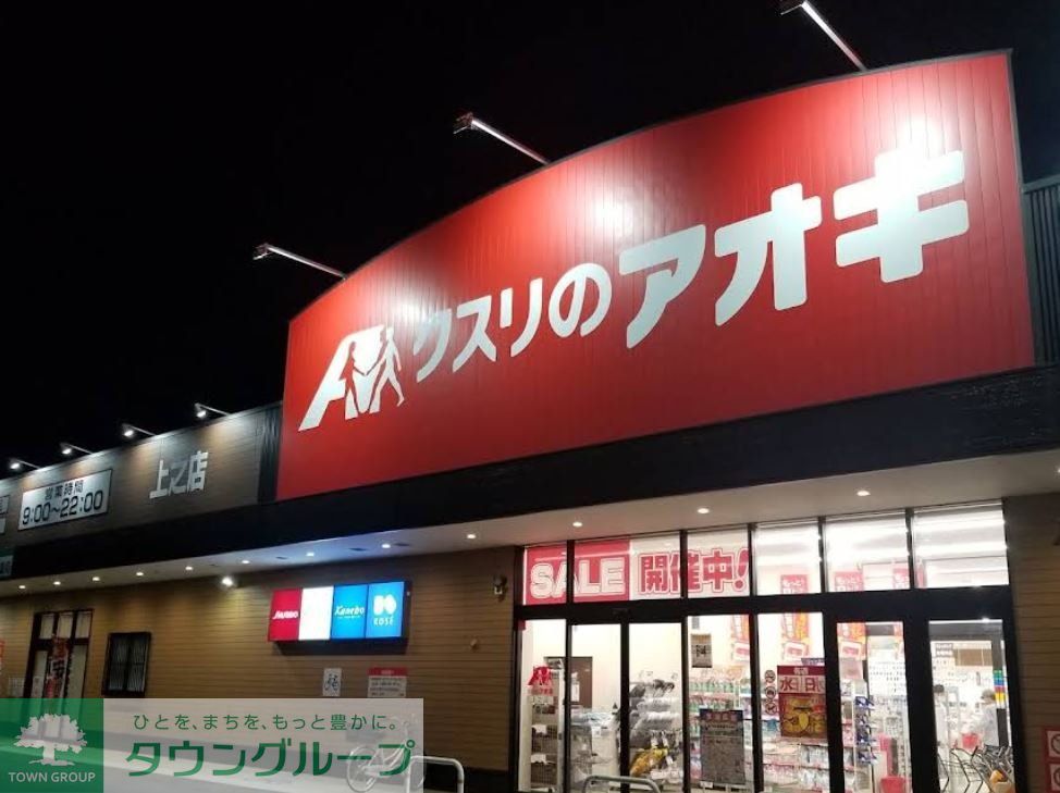 ドラックストア　クスリのアオキ上之店（ドラッグストア）まで790m