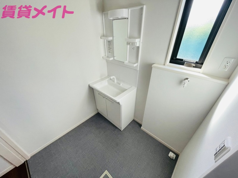 洗面設備　別棟参考写真です