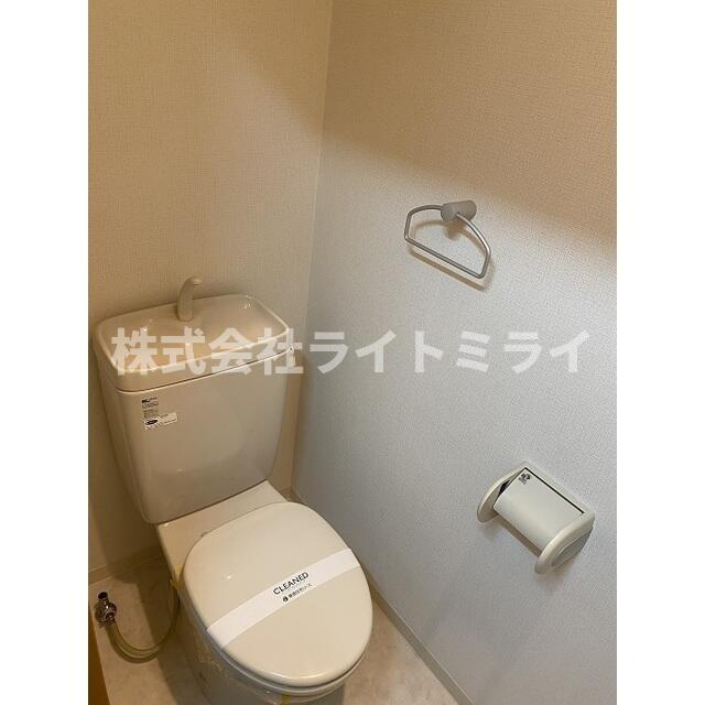 トイレ　?