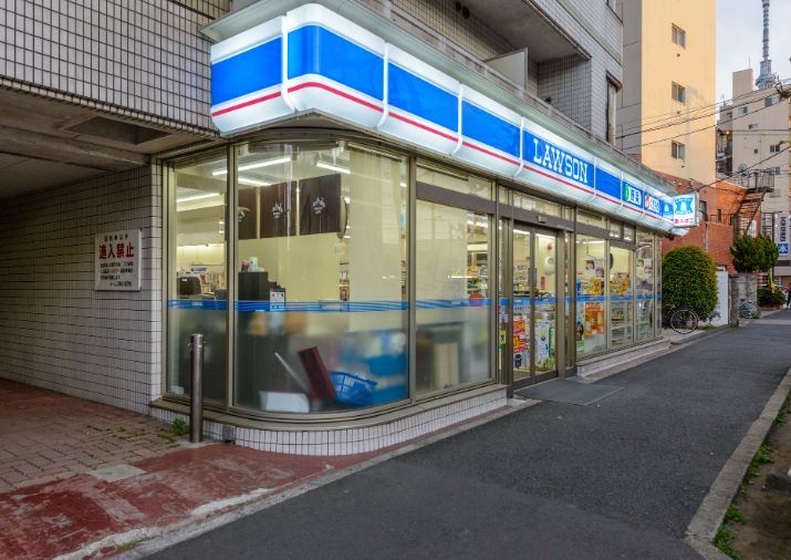 コンビニ　ローソン　八広一丁目店（コンビニ）まで227m