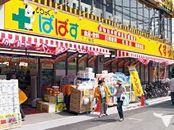 ドラックストア　どらっぐぱぱす入谷店（ドラッグストア）まで286m