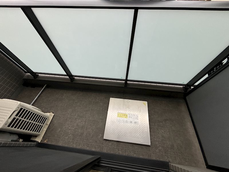 バルコニー　別号室の参考写真となります