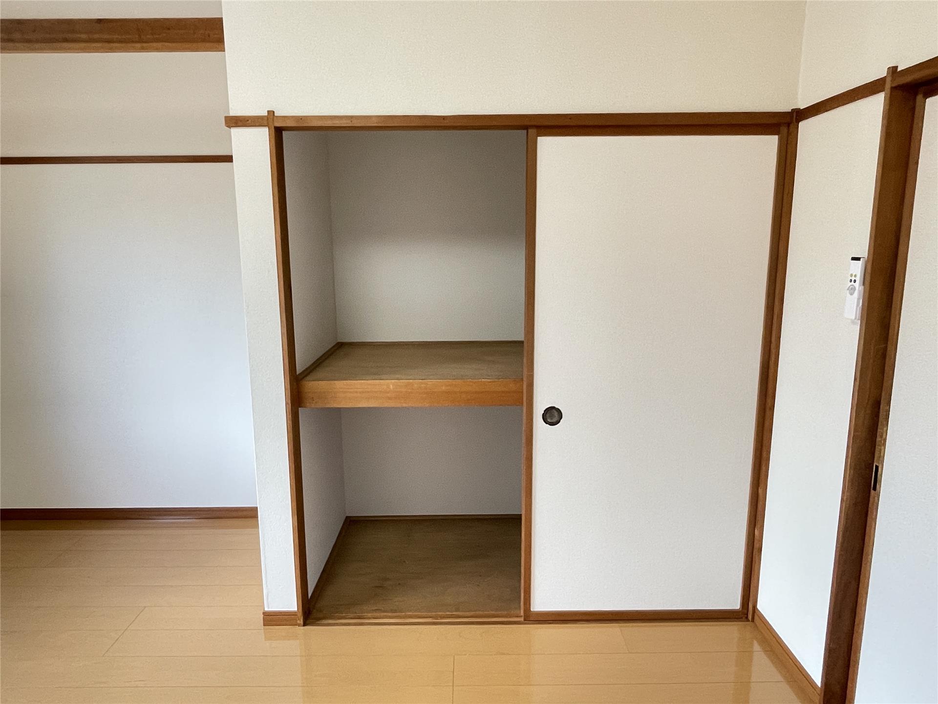 収納　大きな押入収納があります！