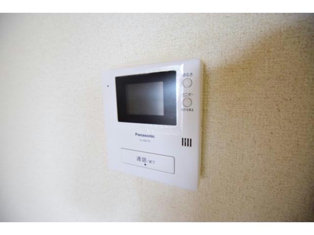 セキュリティ　相手が分かるTVモニターホン！
