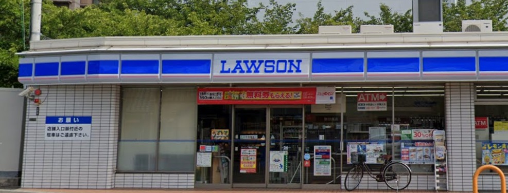 コンビニ　ローソン 下新庄六丁目店（コンビニ）まで323m