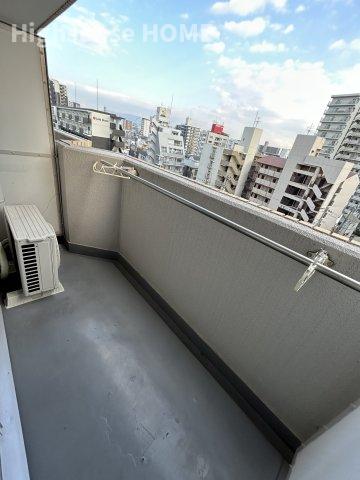 バルコニー　広々としたバルコニーです