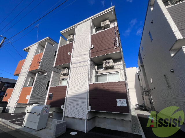 建物外観　仙台市宮城野区新田１丁目「ハレアカラ東仙台」