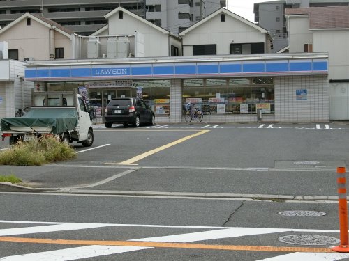 コンビニ　ローソン　堺上店（コンビニ）まで477m