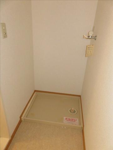 その他　室内洗濯機置き場です