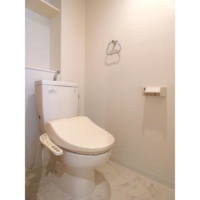 トイレ　ゆったりとした空間のトイレです