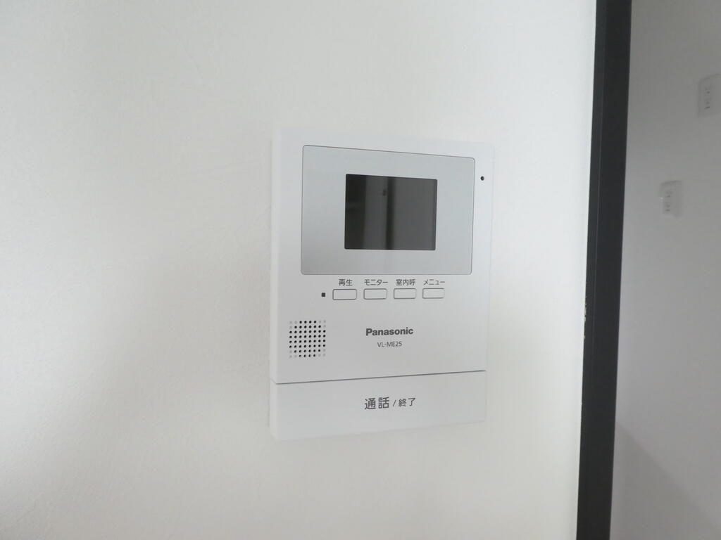 セキュリティ　同物件別部屋(同タイプ間取り)のものです。