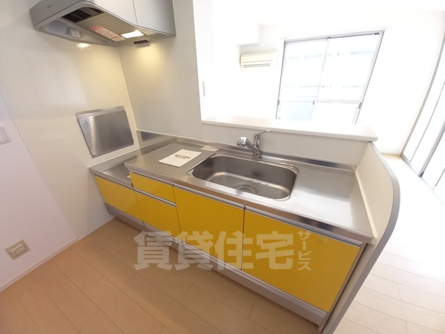 キッチン　305号室写真