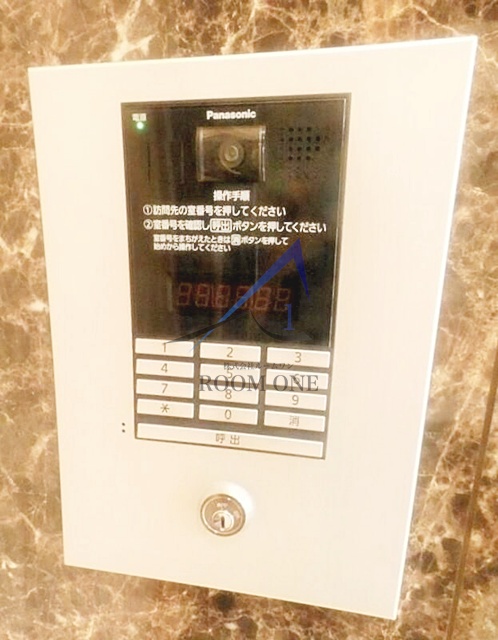 セキュリティ　オートロックです。