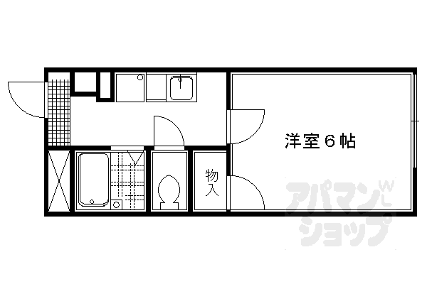レオパレス吉川の間取り写真