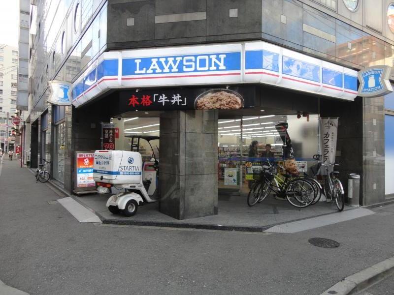 コンビニ　ローソン 福岡博多駅前二丁目店（コンビニ）まで76m