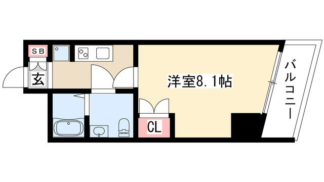 CORNES HOUSE NAGOYAの間取り写真