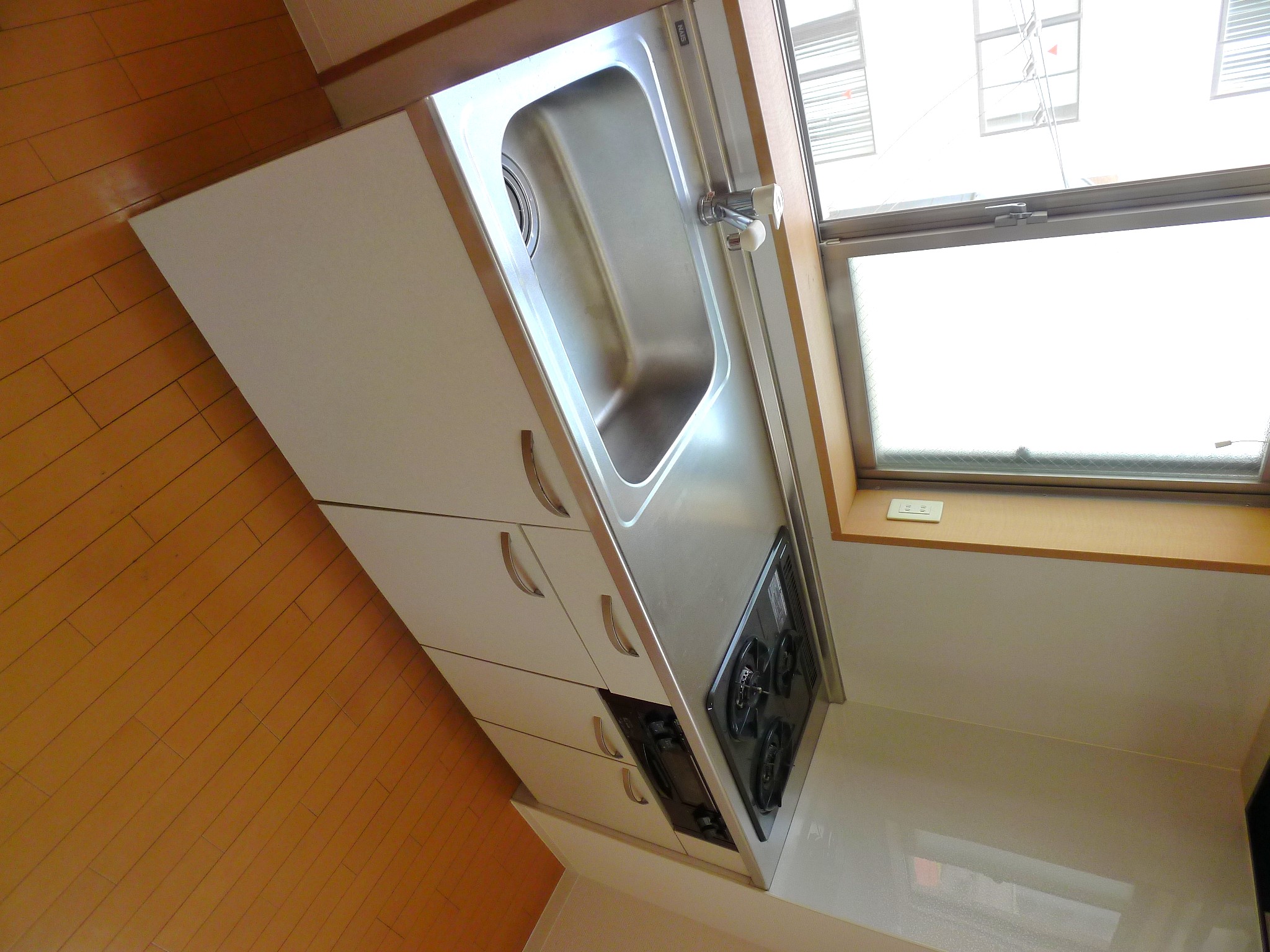 地下鉄桜通線 高岳駅 徒歩3分 7階建 築23年のキッチン写真