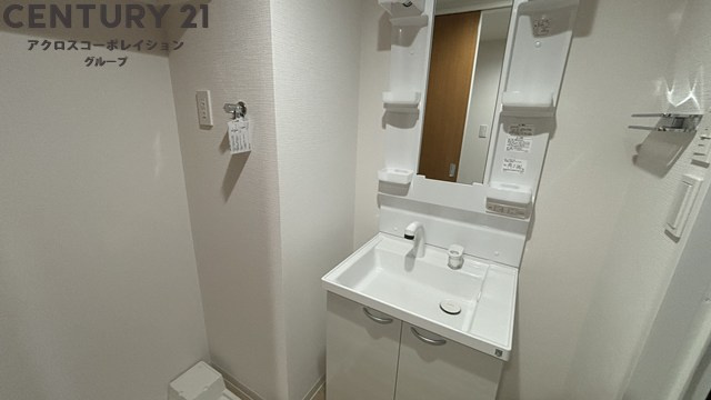 洗面設備　洗髪洗面化粧台付きです♪