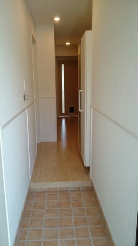 玄関　明るい玄関です