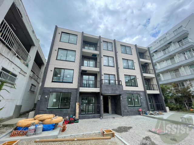 建物外観　札幌市豊平区中の島二条「グランメール・シャリテ」