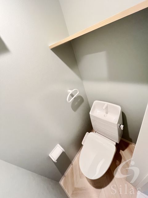 阪急宝塚線 豊中駅 徒歩5分 3階建 新築のトイレ写真