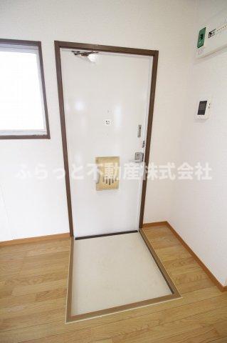 玄関　落ち着いた玄関です