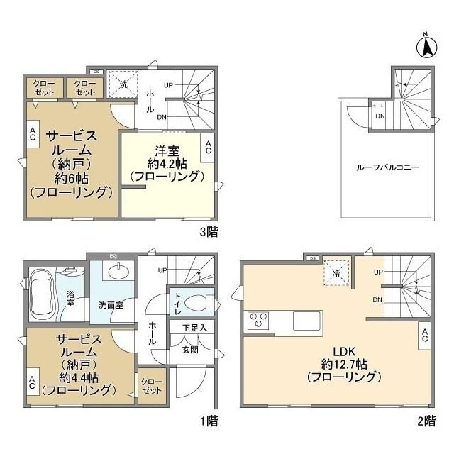 Kolet亀戸の間取り写真