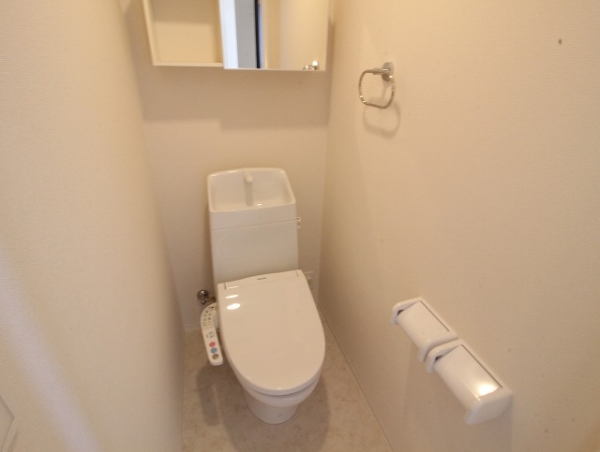 Front du lacのトイレ写真