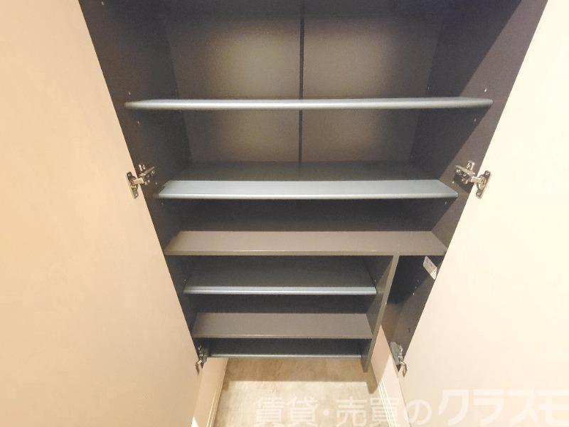 玄関　トールタイプのシューズボックスあり♪