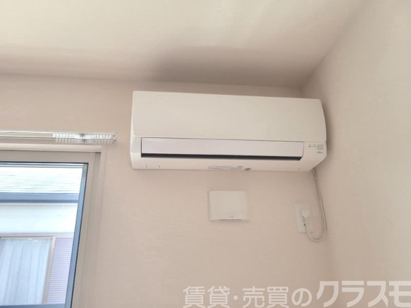 その他設備　エアコンは欠かせません♪