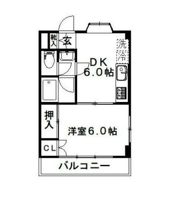 メゾンヴェールの間取り写真