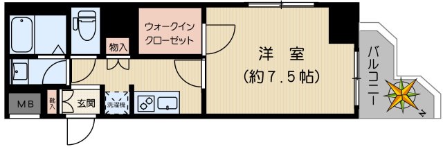 ステージファーストお茶の水女子大前の間取り写真